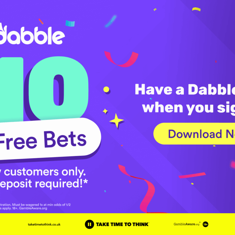 Dabble £10 in free bets